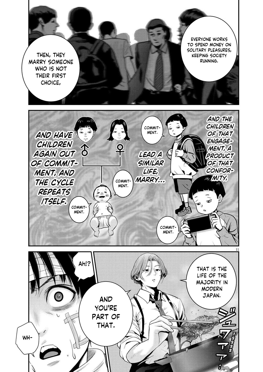 Super Ball Girls Chapter 28 page 11 - Chapter 28: Change of clothes
