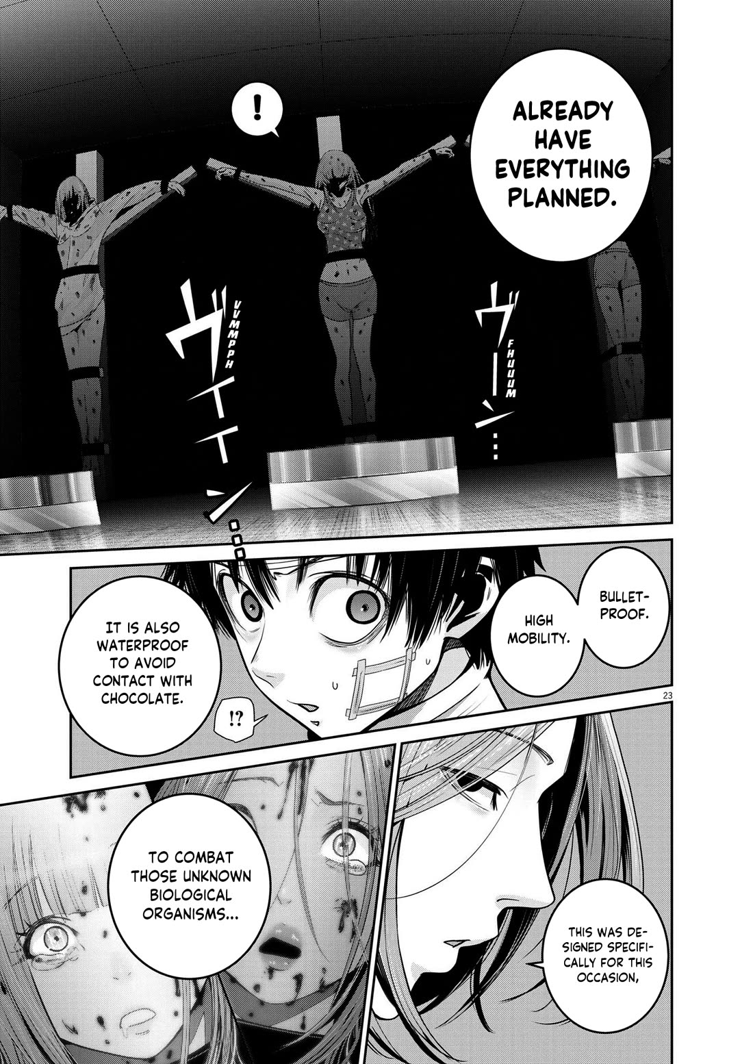 Super Ball Girls Chapter 28 page 22 - Chapter 28: Change of clothes