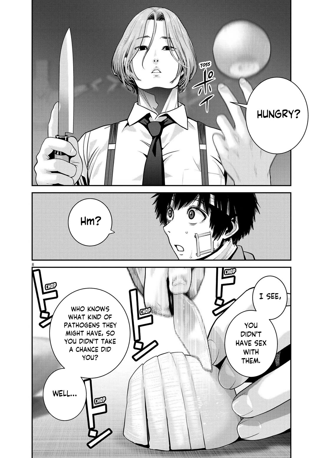 Super Ball Girls Chapter 28 page 8 - Chapter 28: Change of clothes