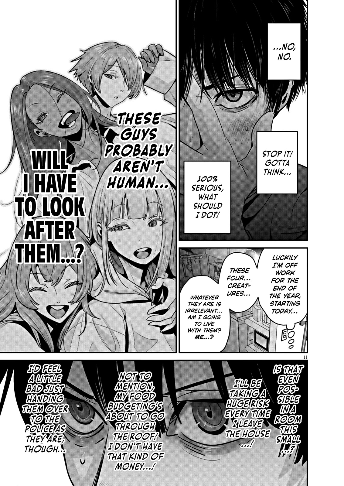 Super Ball Girls Chapter 3 page 11 - Chapter 3: Ichi