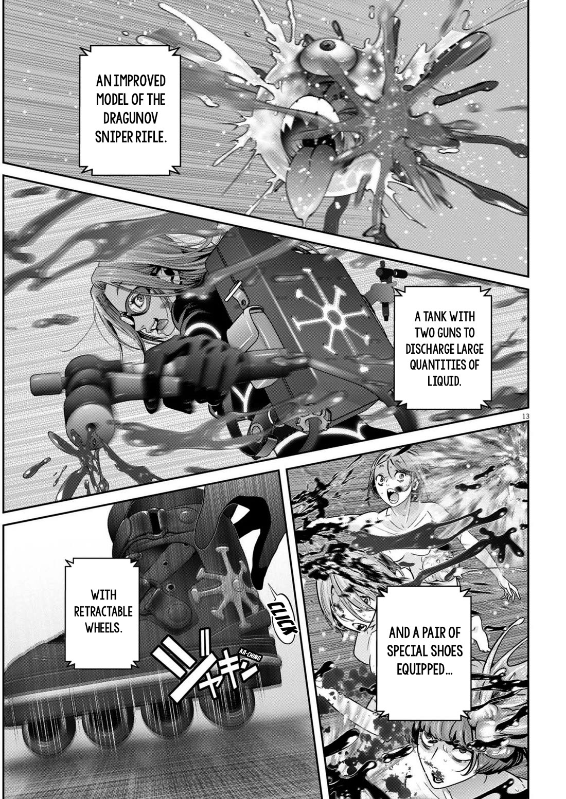 Super Ball Girls Chapter 30 page 12 - Chapter 30: Super Ball Girls War