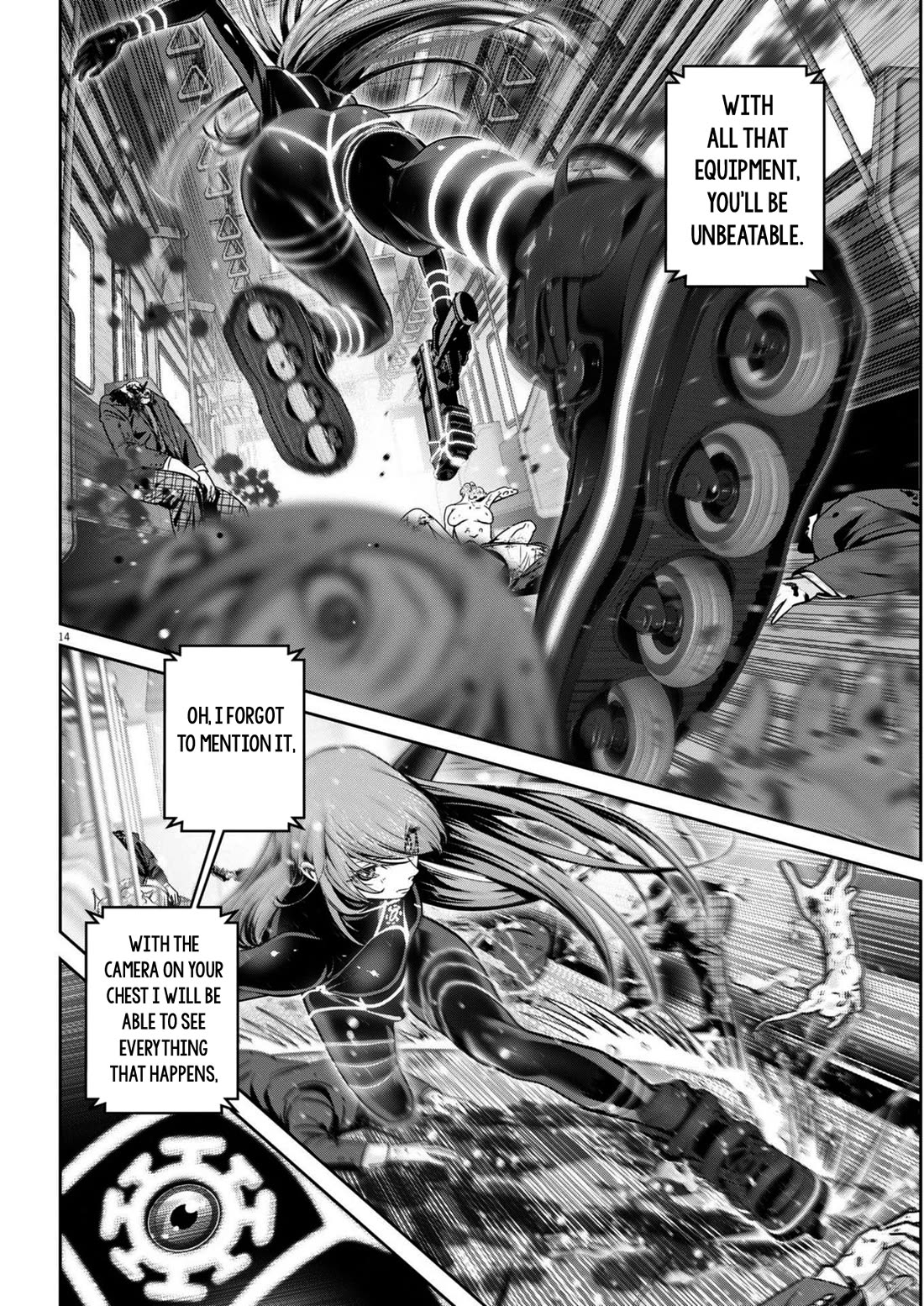 Super Ball Girls Chapter 30 page 13 - Chapter 30: Super Ball Girls War