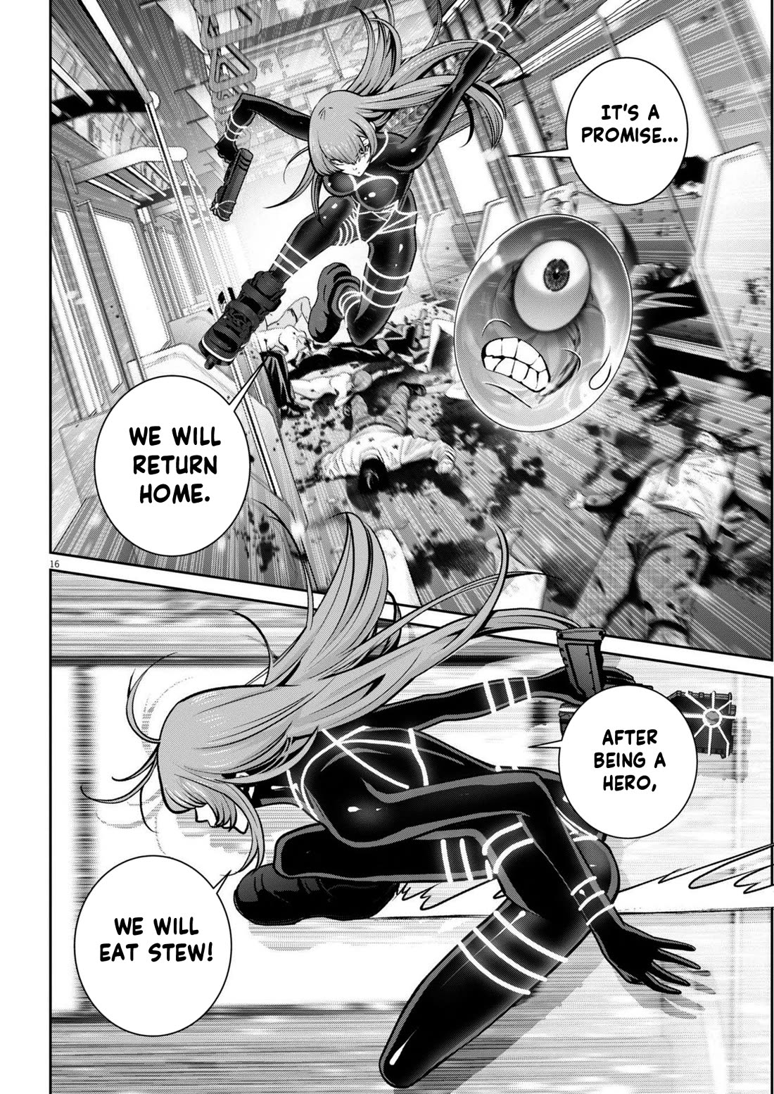 Super Ball Girls Chapter 30 page 15 - Chapter 30: Super Ball Girls War