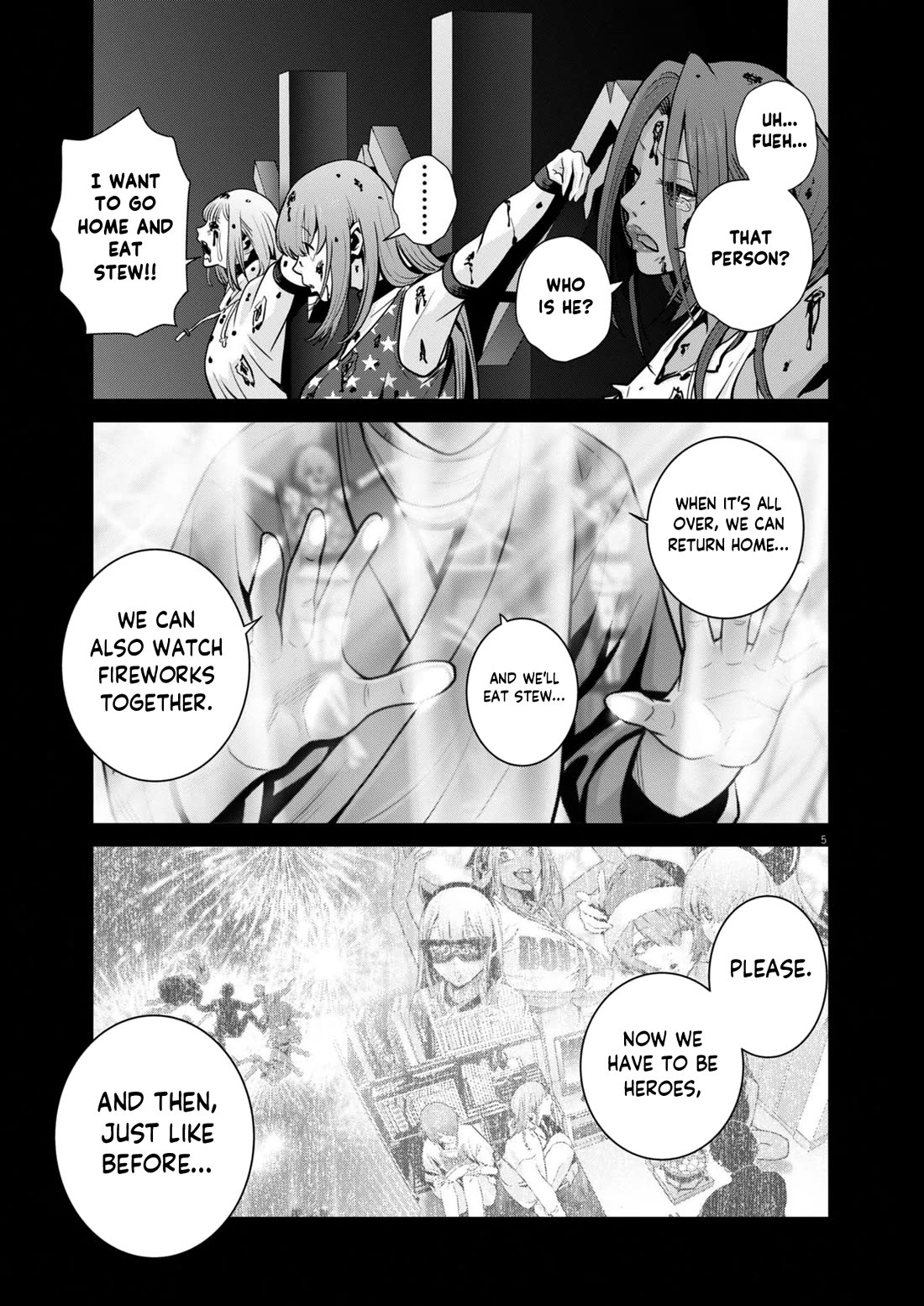 Super Ball Girls Chapter 30 page 5 - Chapter 30: Super Ball Girls War