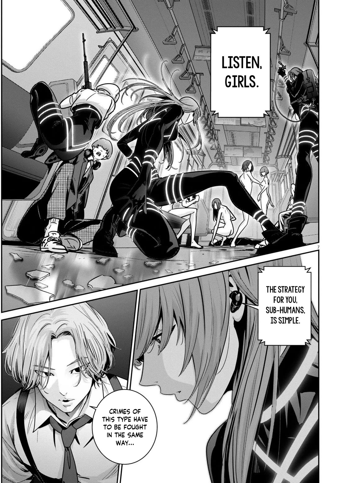 Super Ball Girls Chapter 30 page 7 - Chapter 30: Super Ball Girls War
