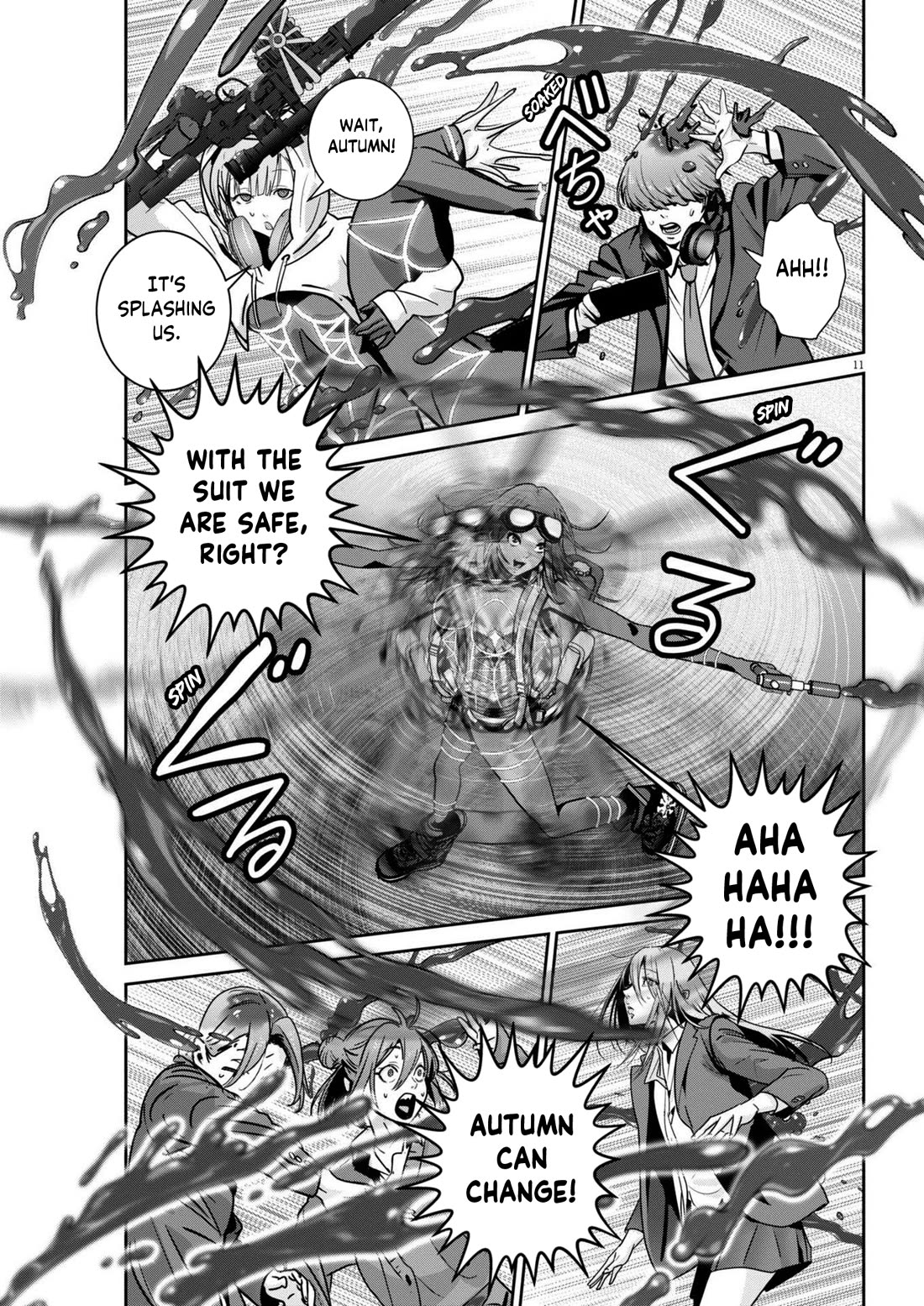 Super Ball Girls Chapter 31 page 10 - Chapter 31: Evolution