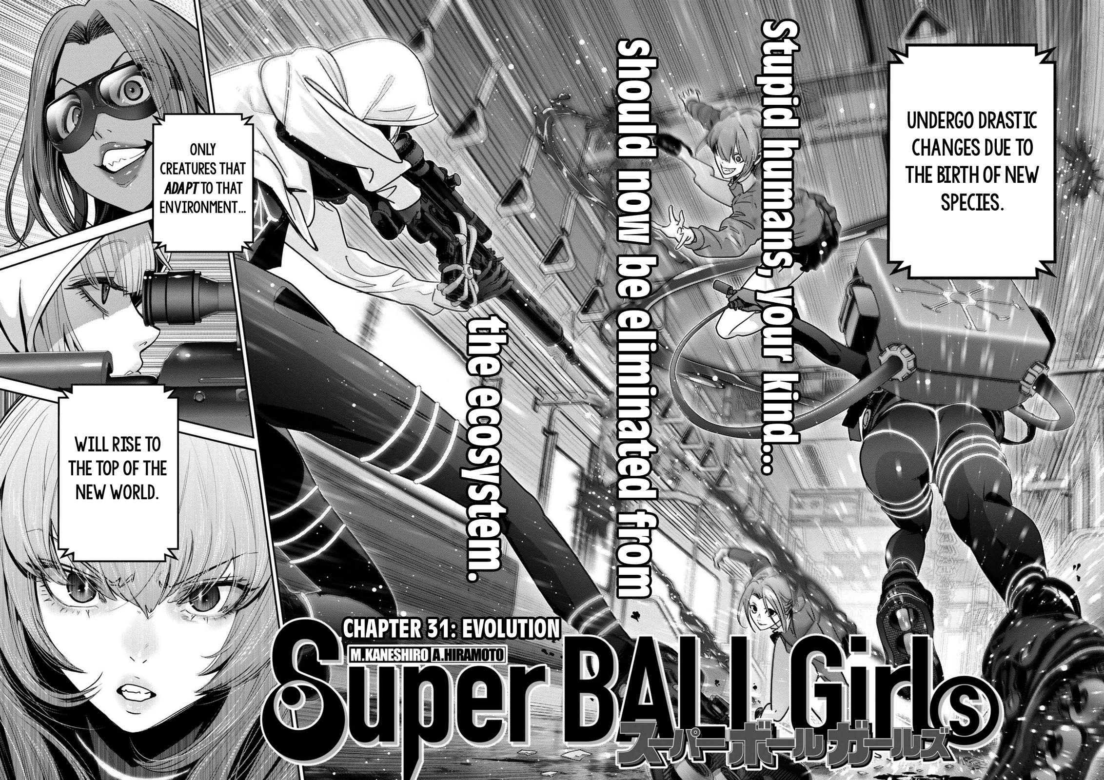 Super Ball Girls Chapter 31 page 2 - Chapter 31: Evolution