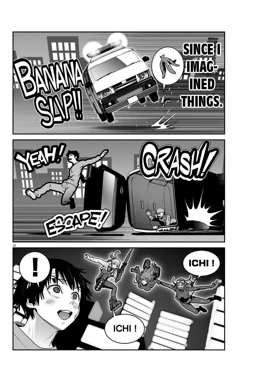 Super Ball Girls Chapter 39 page 16 - Chapter 39: Grand Escape