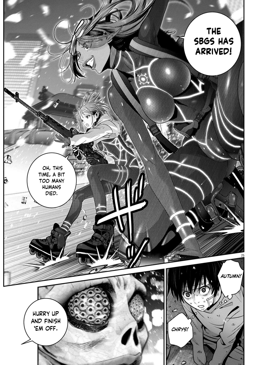 Super Ball Girls Chapter 39 page 23 - Chapter 39: Grand Escape