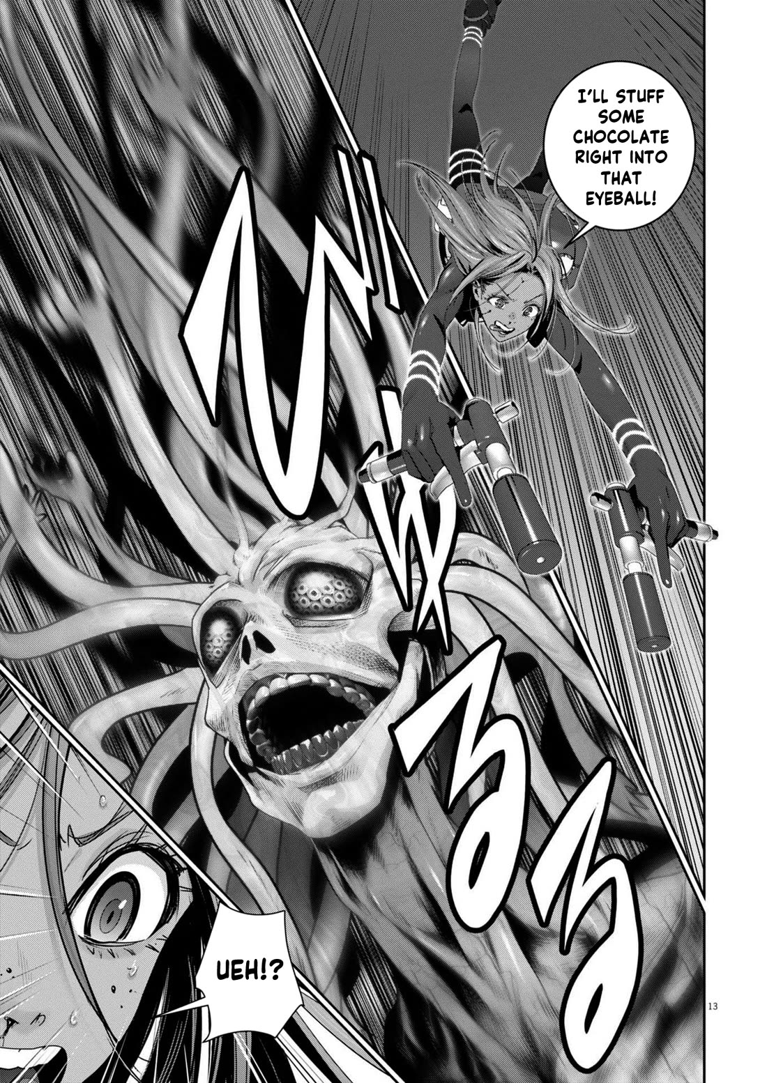 Super Ball Girls Chapter 40 page 10 - Chapter 40: Battle at Tokyo Station Plaza
