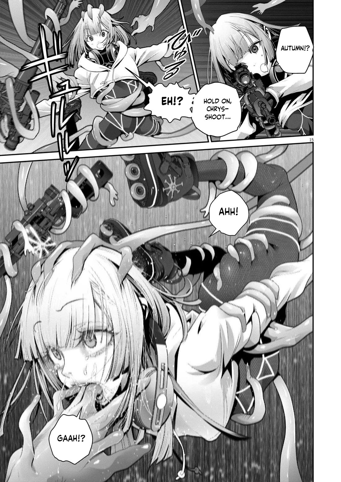 Super Ball Girls Chapter 40 page 12 - Chapter 40: Battle at Tokyo Station Plaza