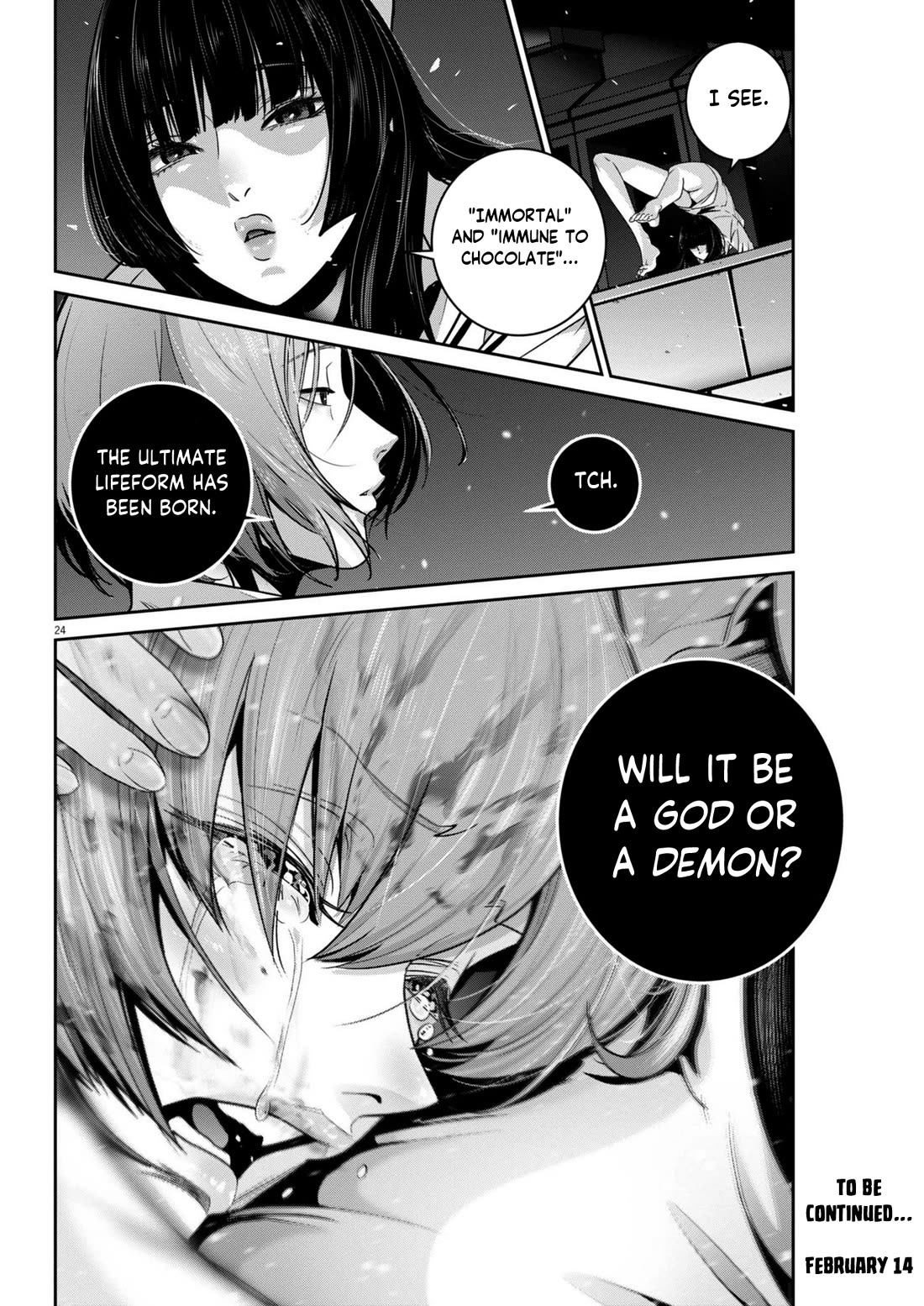 Super Ball Girls Chapter 43 page 22 - Chapter 43: Ultimate Lifeform