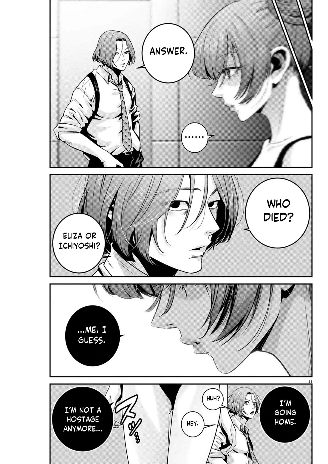 Super Ball Girls Chapter 44 page 11 - Chapter 44: Dah