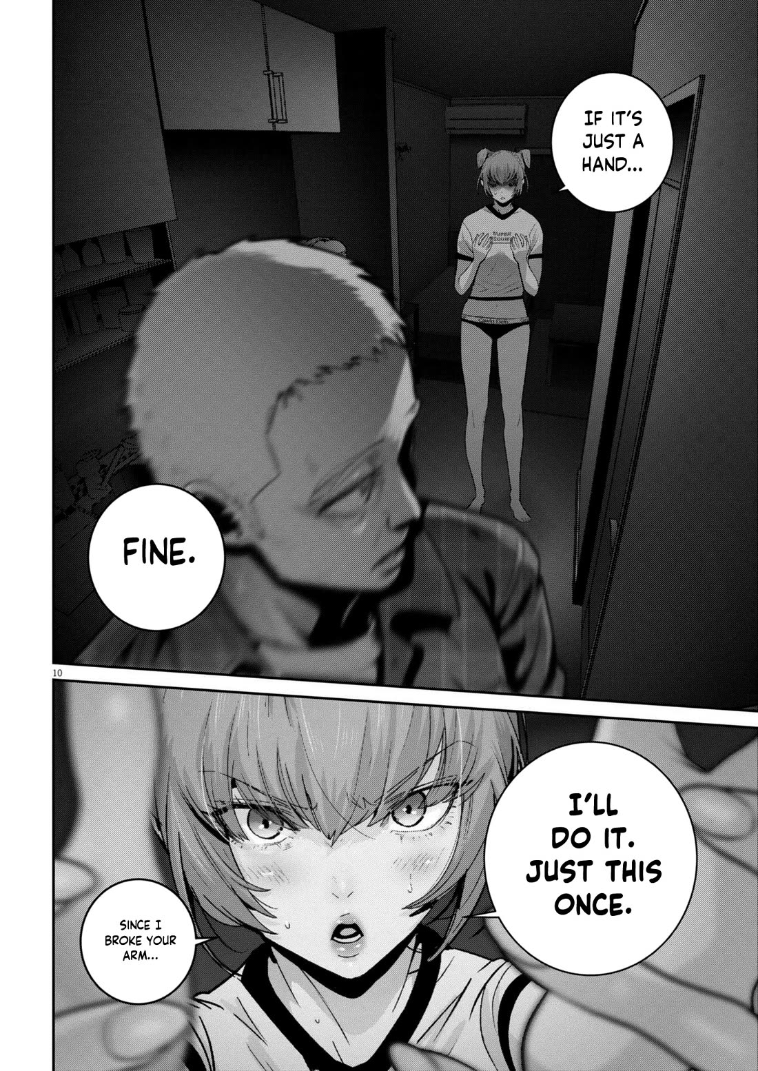 Super Ball Girls Chapter 46 page 10 - Chapter 46: GOD HAND