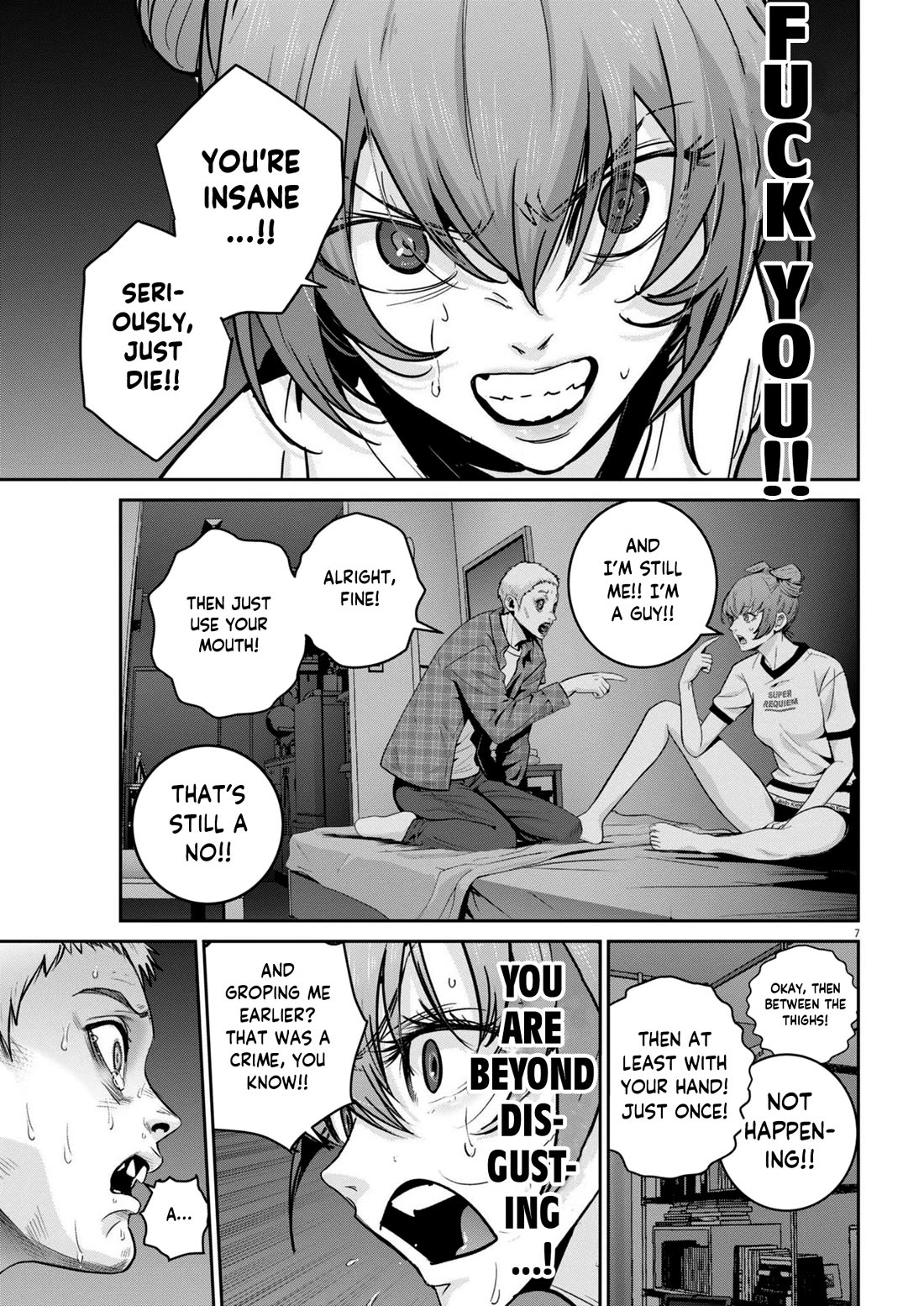 Super Ball Girls Chapter 46 page 7 - Chapter 46: GOD HAND