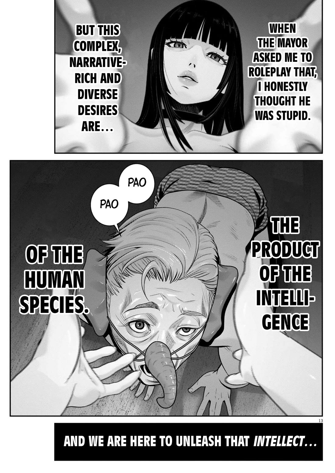 Super Ball Girls Chapter 47 page 13 - Chapter 47: Symbiosis