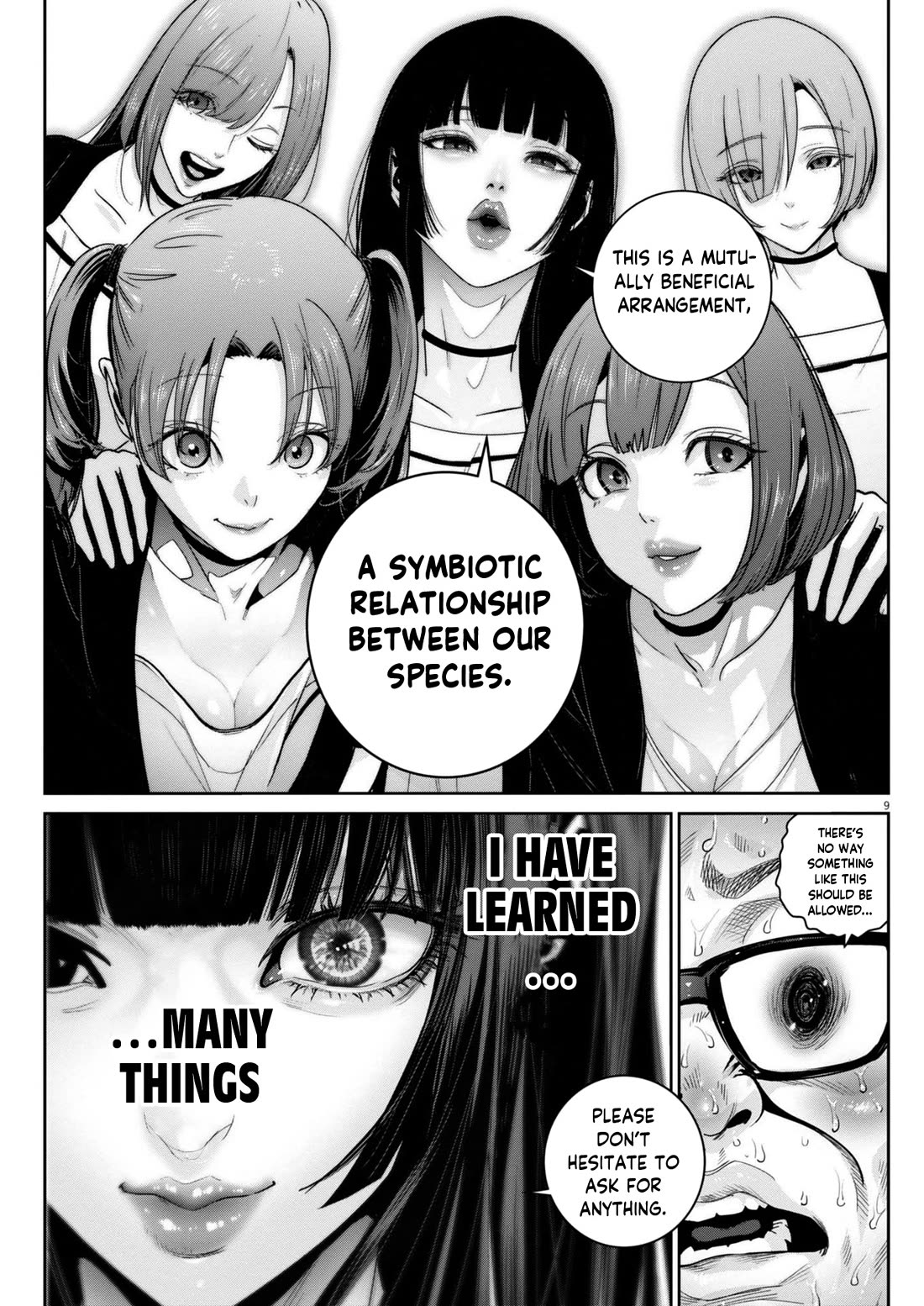 Super Ball Girls Chapter 47 page 9 - Chapter 47: Symbiosis