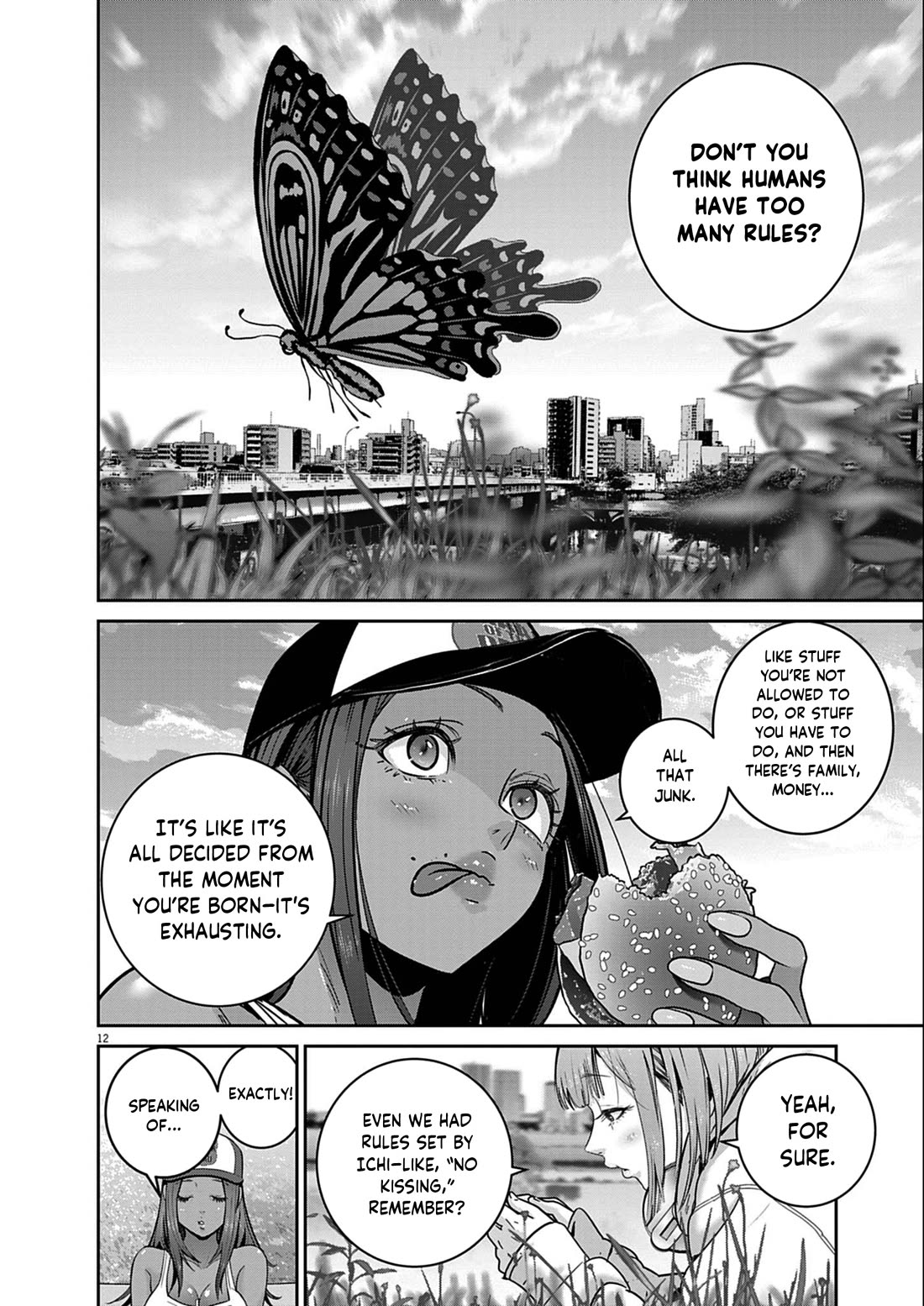 Super Ball Girls Chapter 48 page 11 - Chapter 48: Picnic