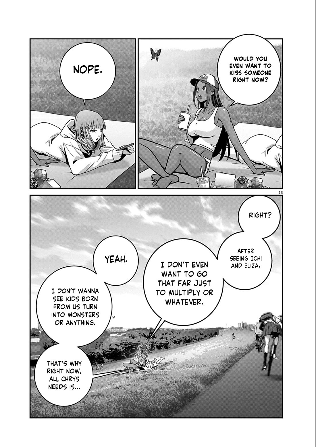 Super Ball Girls Chapter 48 page 12 - Chapter 48: Picnic
