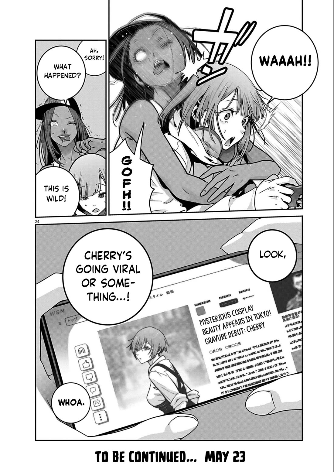 Super Ball Girls Chapter 48 page 22 - Chapter 48: Picnic
