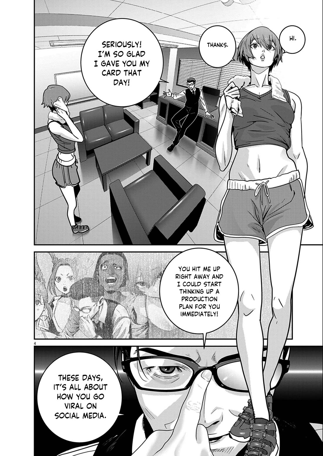 Super Ball Girls Chapter 49 page 4 - Chapter 49: The Greatest Human