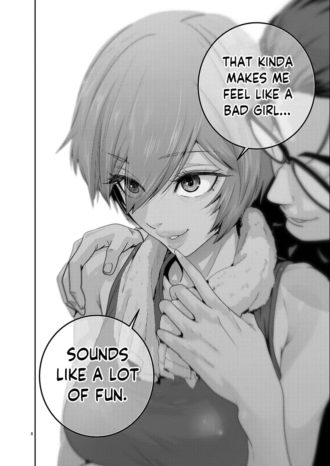 Super Ball Girls Chapter 49 page 8 - Chapter 49: The Greatest Human