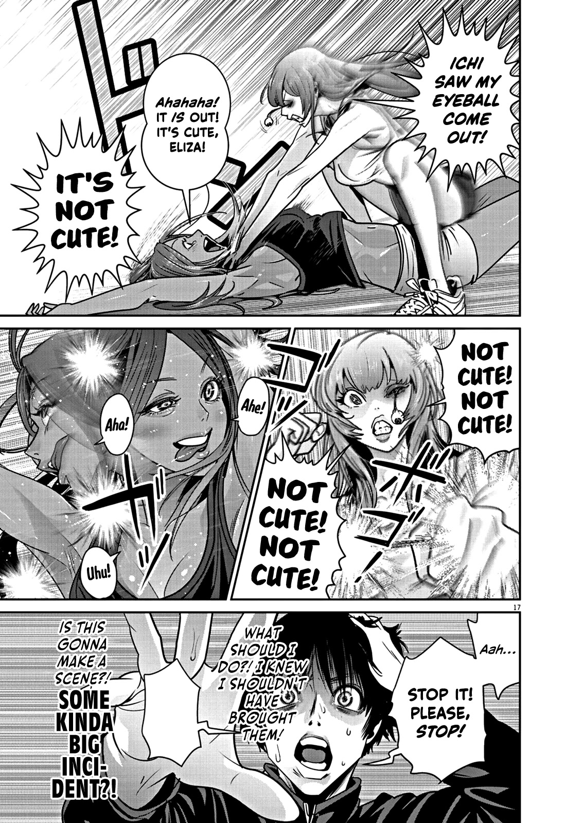 Super Ball Girls Chapter 5 page 16 - Chapter 5: A Walk in the Night