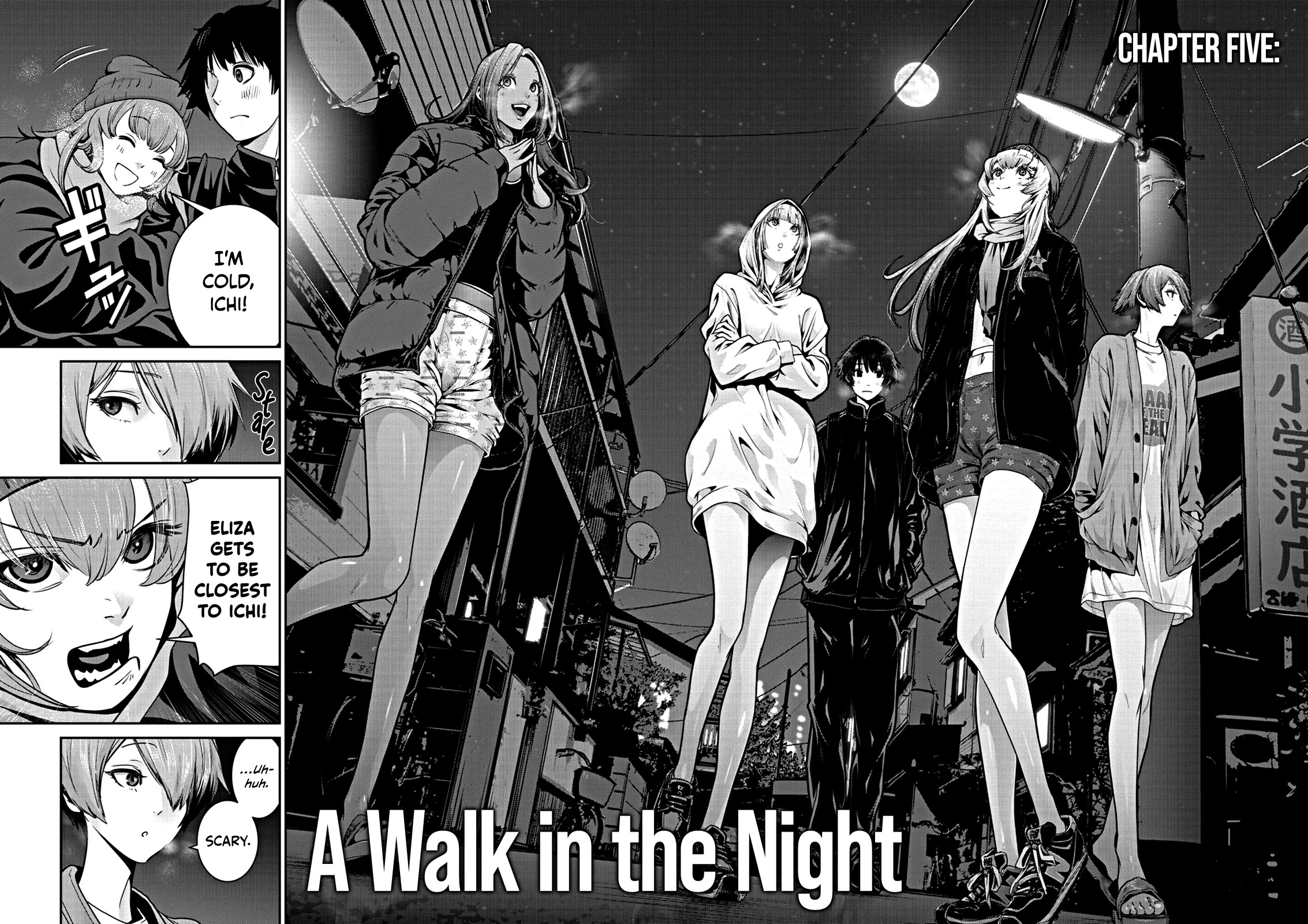 Super Ball Girls Chapter 5 page 3 - Chapter 5: A Walk in the Night