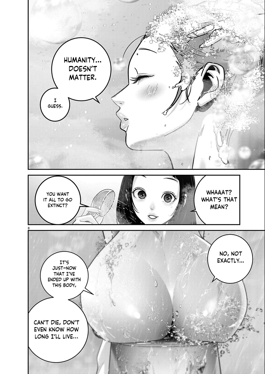 Super Ball Girls Chapter 51 page 8 - Chapter 51: LOVE & KILL