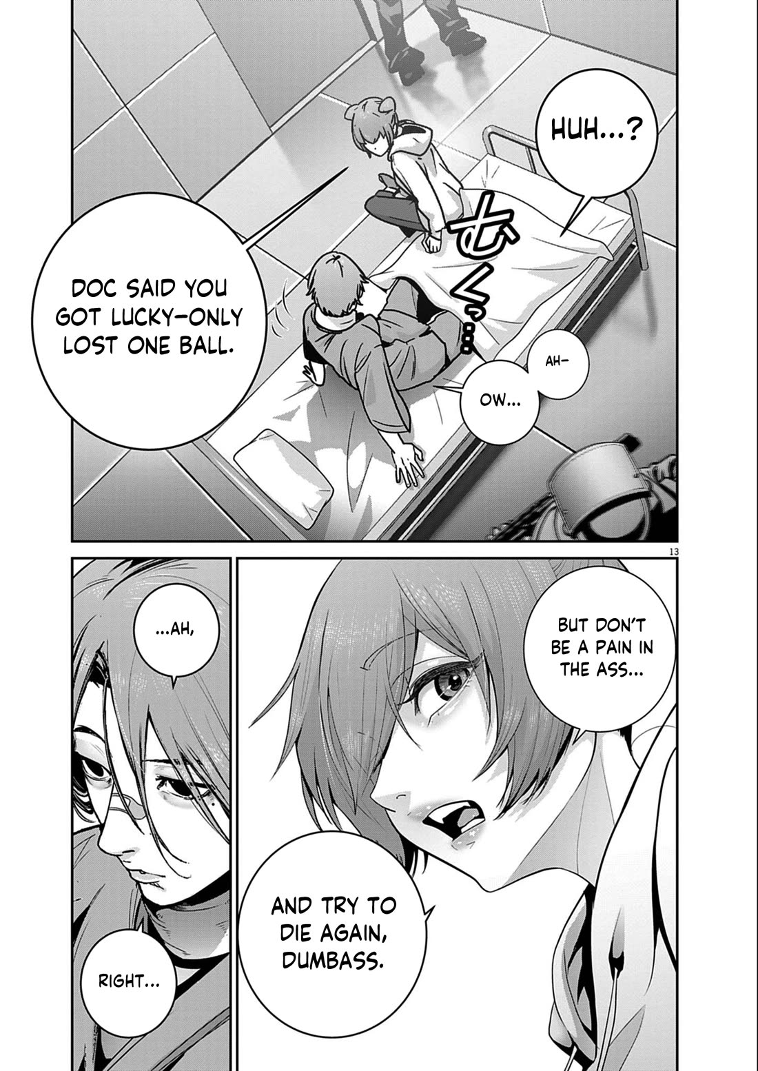 Super Ball Girls Chapter 52 page 12 - Chapter 52: Human-Sphere Security Treaty