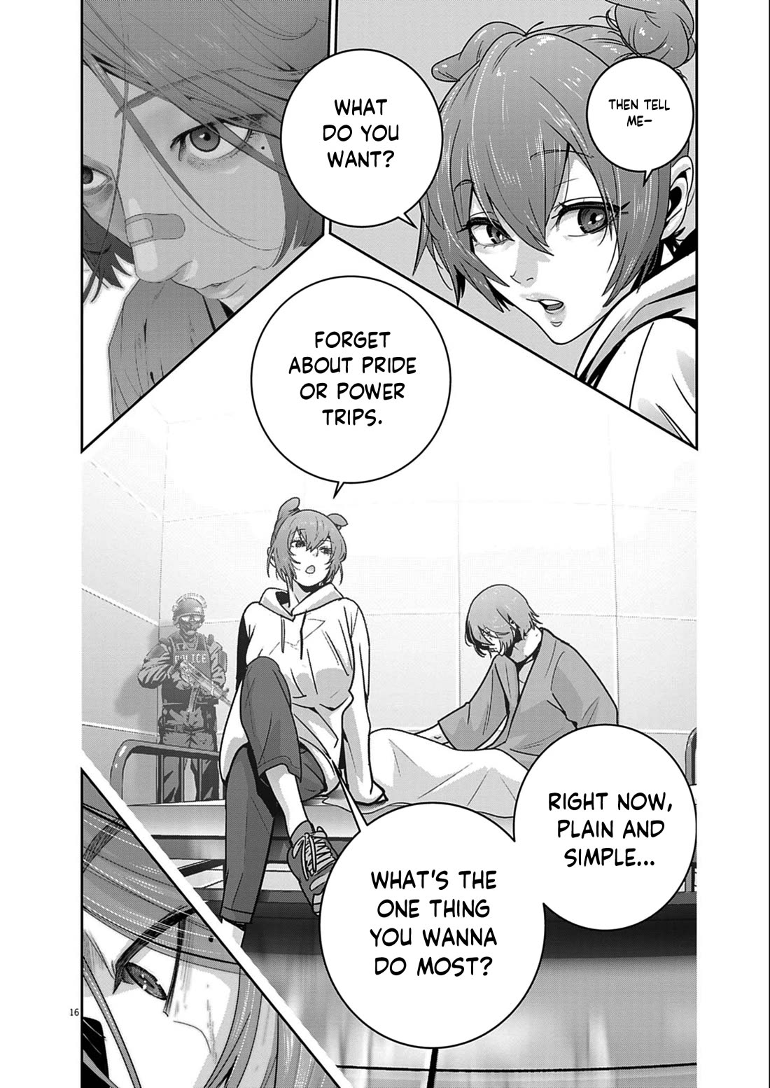 Super Ball Girls Chapter 52 page 15 - Chapter 52: Human-Sphere Security Treaty