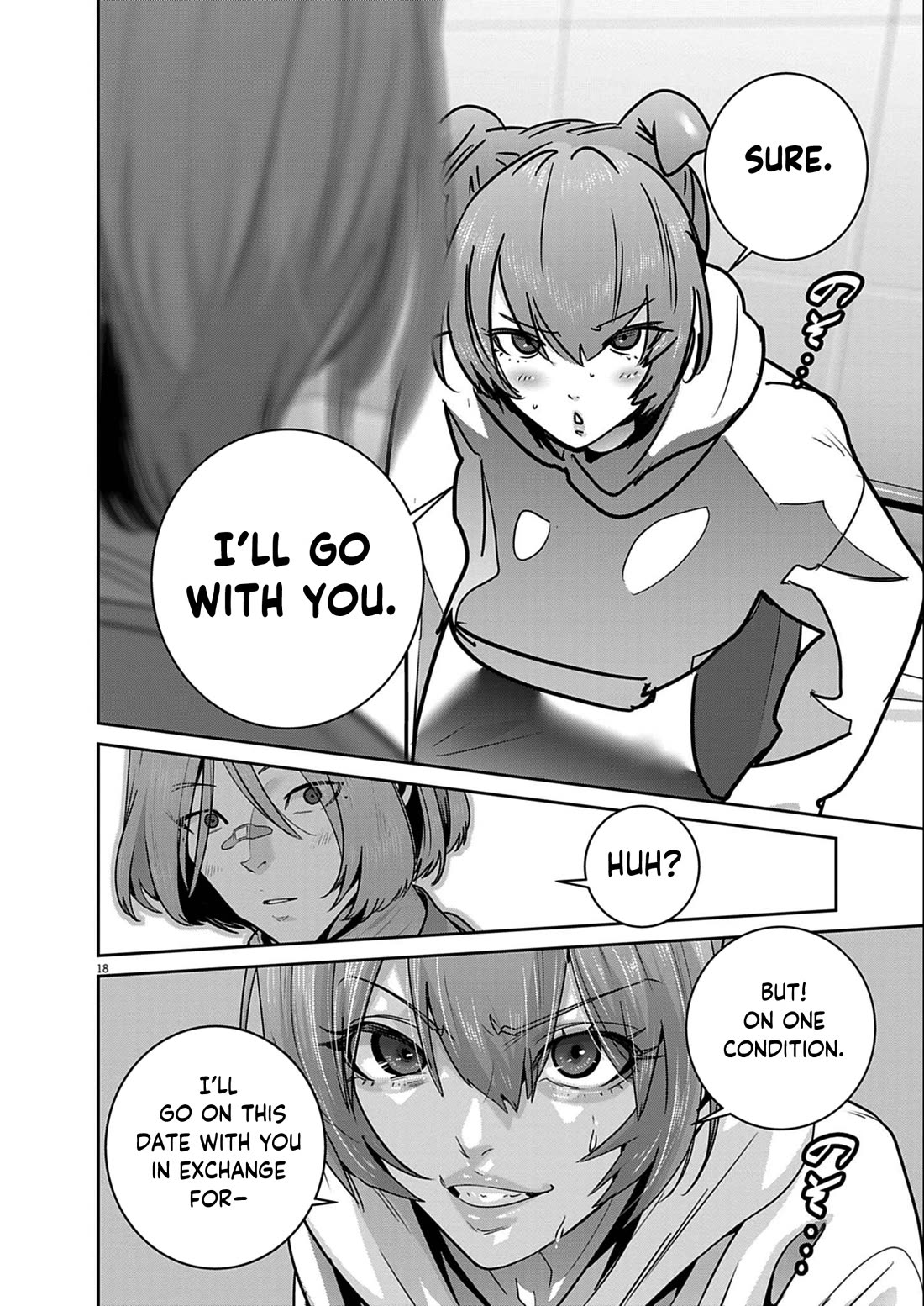 Super Ball Girls Chapter 52 page 17 - Chapter 52: Human-Sphere Security Treaty