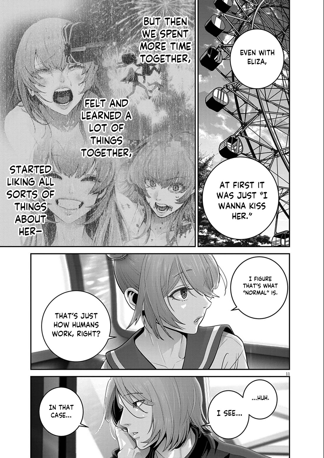 Super Ball Girls Chapter 53 page 11 - Chapter 53: Uniform Date