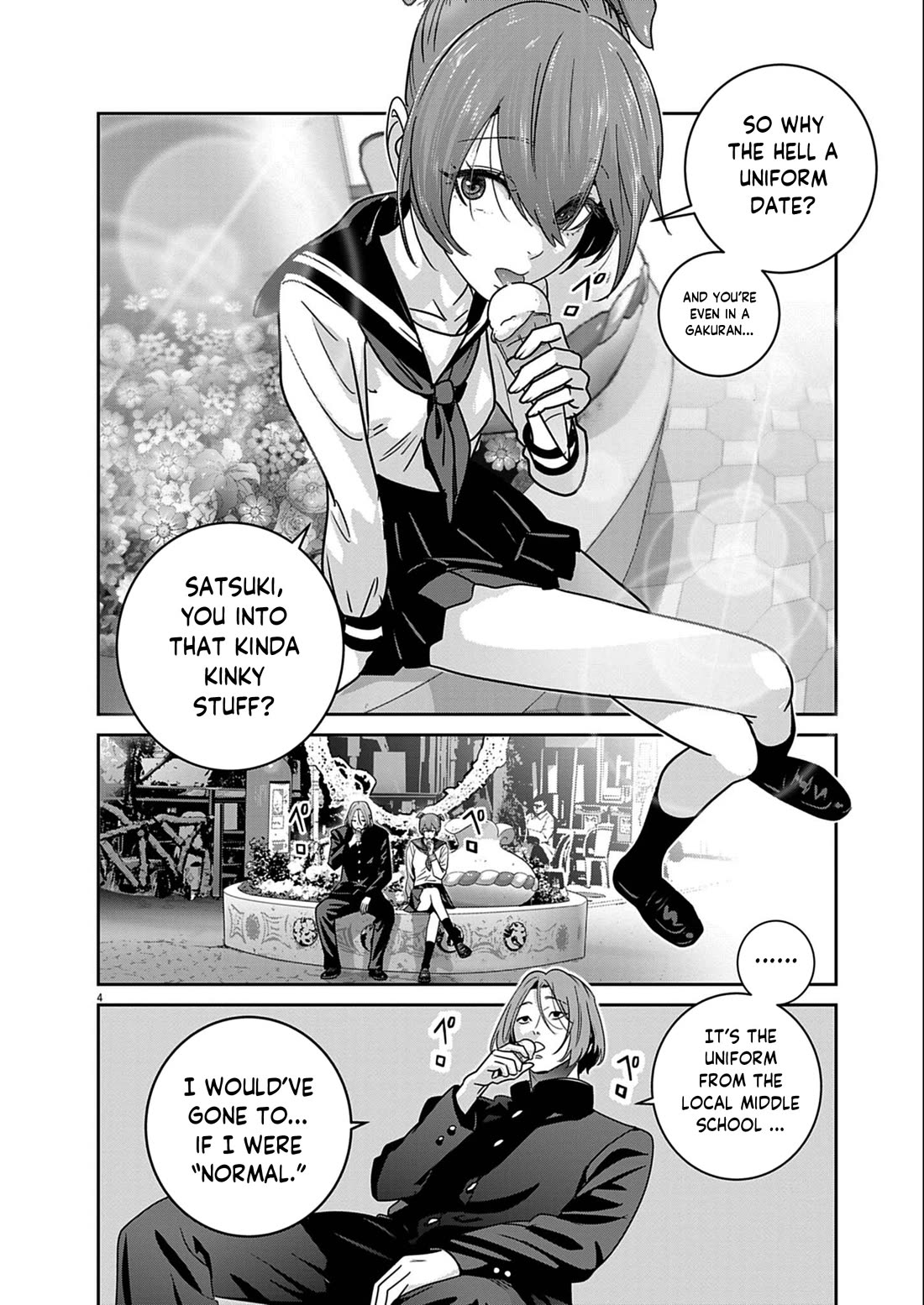 Super Ball Girls Chapter 53 page 4 - Chapter 53: Uniform Date