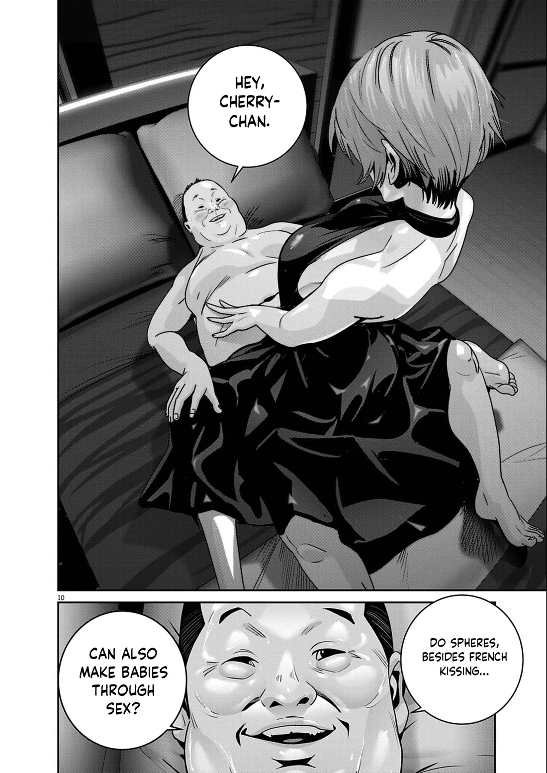 Super Ball Girls Chapter 54 page 10 - Chapter 54: I want