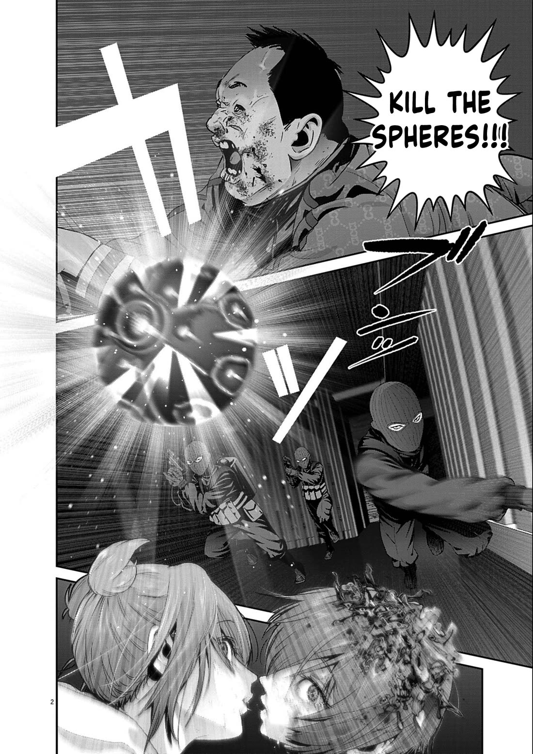 Super Ball Girls Chapter 57 page 2 - Chapter 57: KILL THE SPHERES