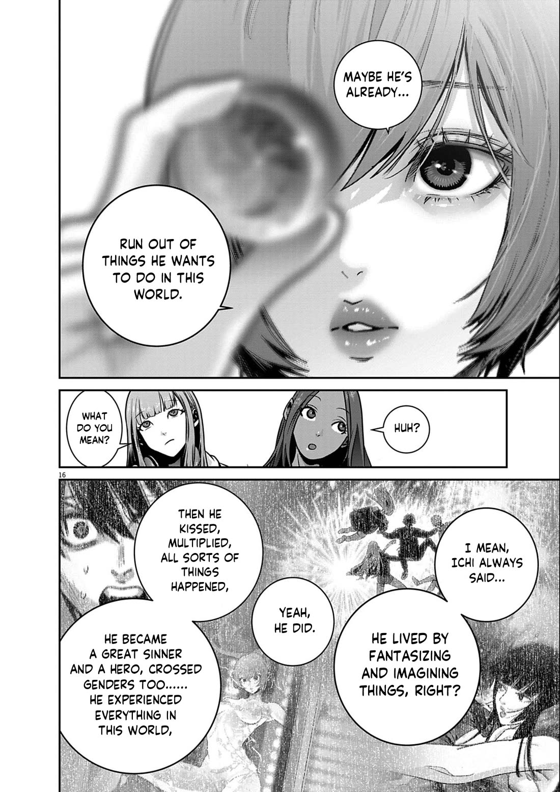 Super Ball Girls Chapter 60 page 16 - Chapter 60: SUPER END