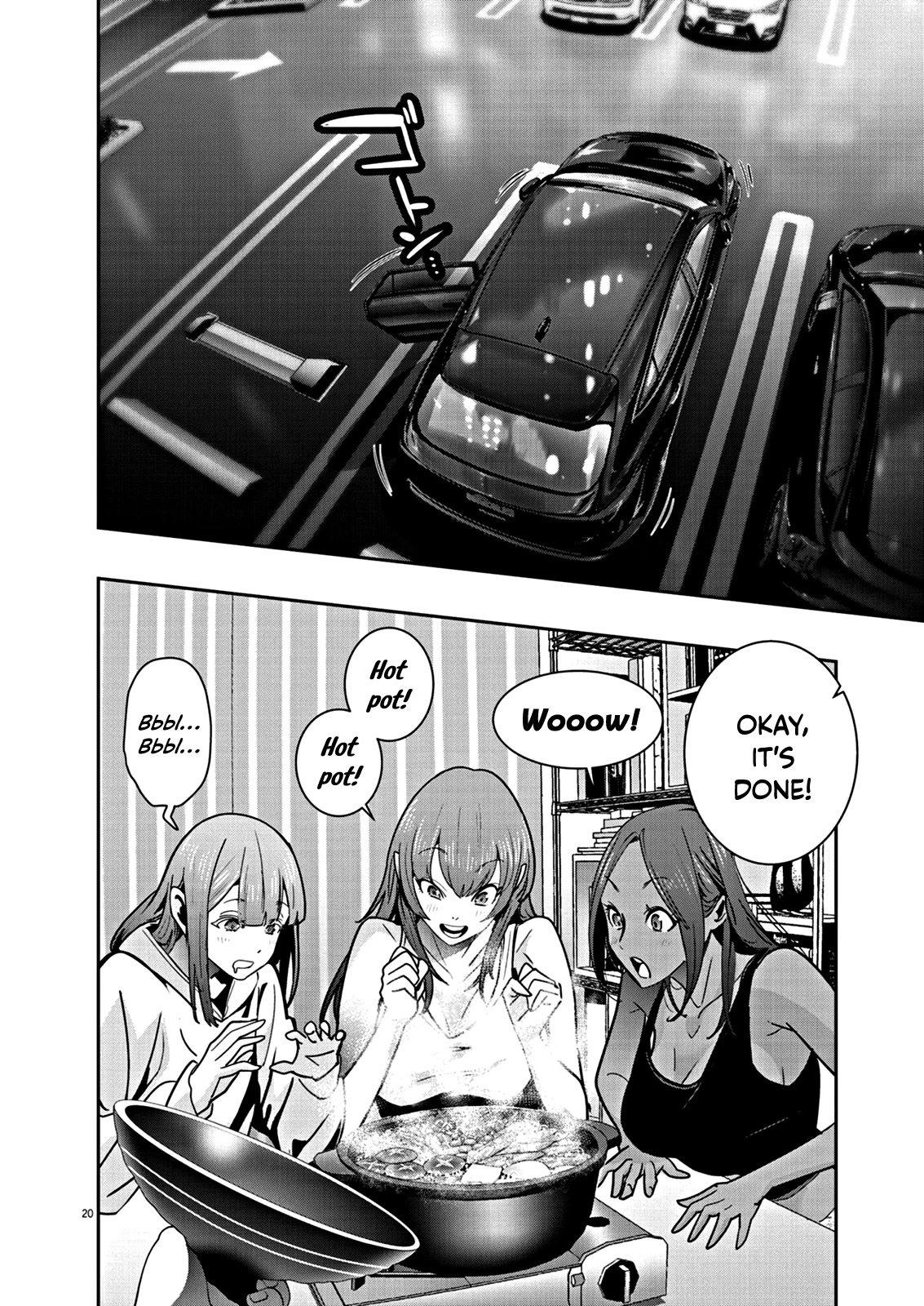 Super Ball Girls Chapter 7 page 21 - Chapter 7: "Welcome Back" "I'm Home"