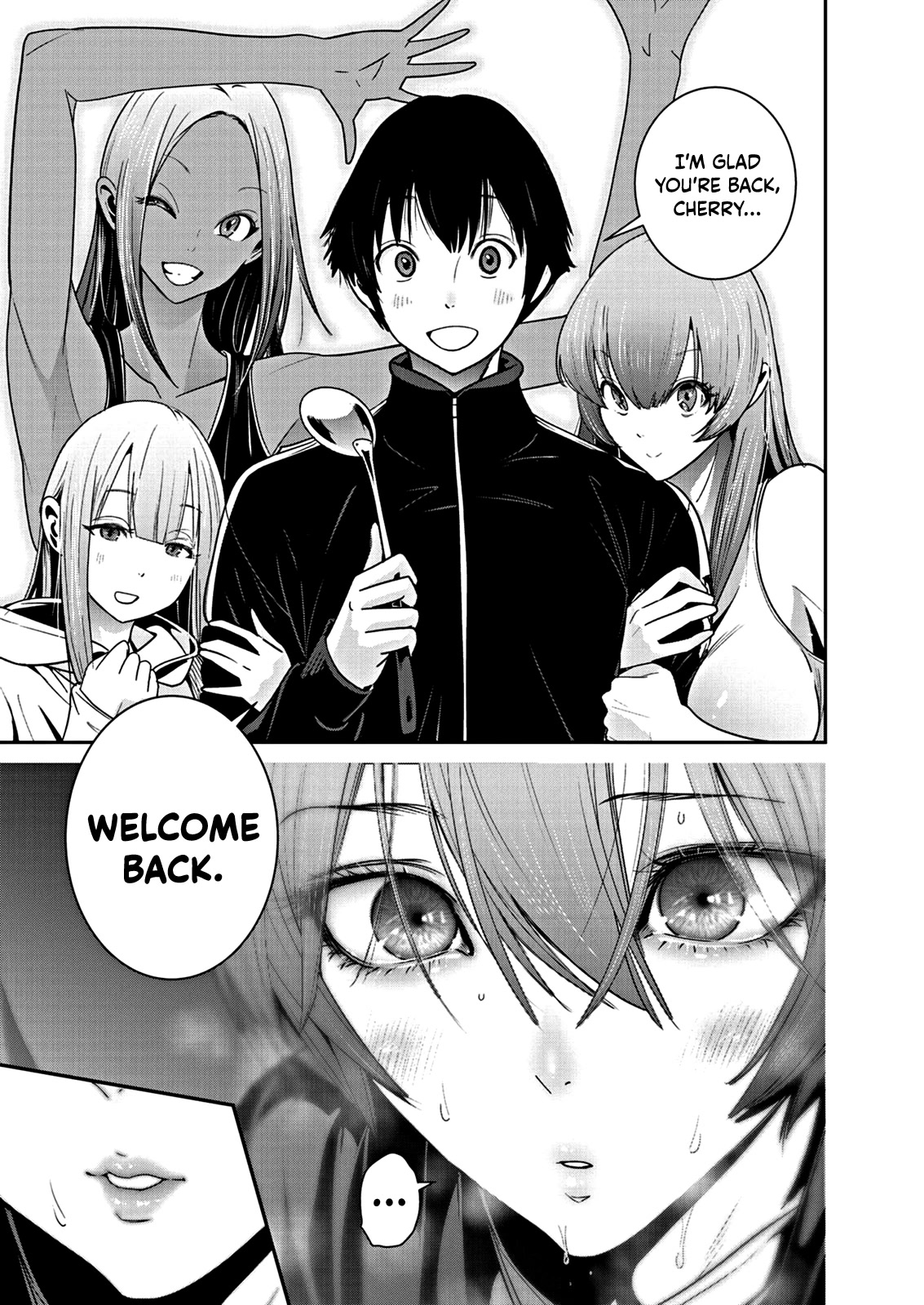 Super Ball Girls Chapter 7 page 24 - Chapter 7: "Welcome Back" "I'm Home"