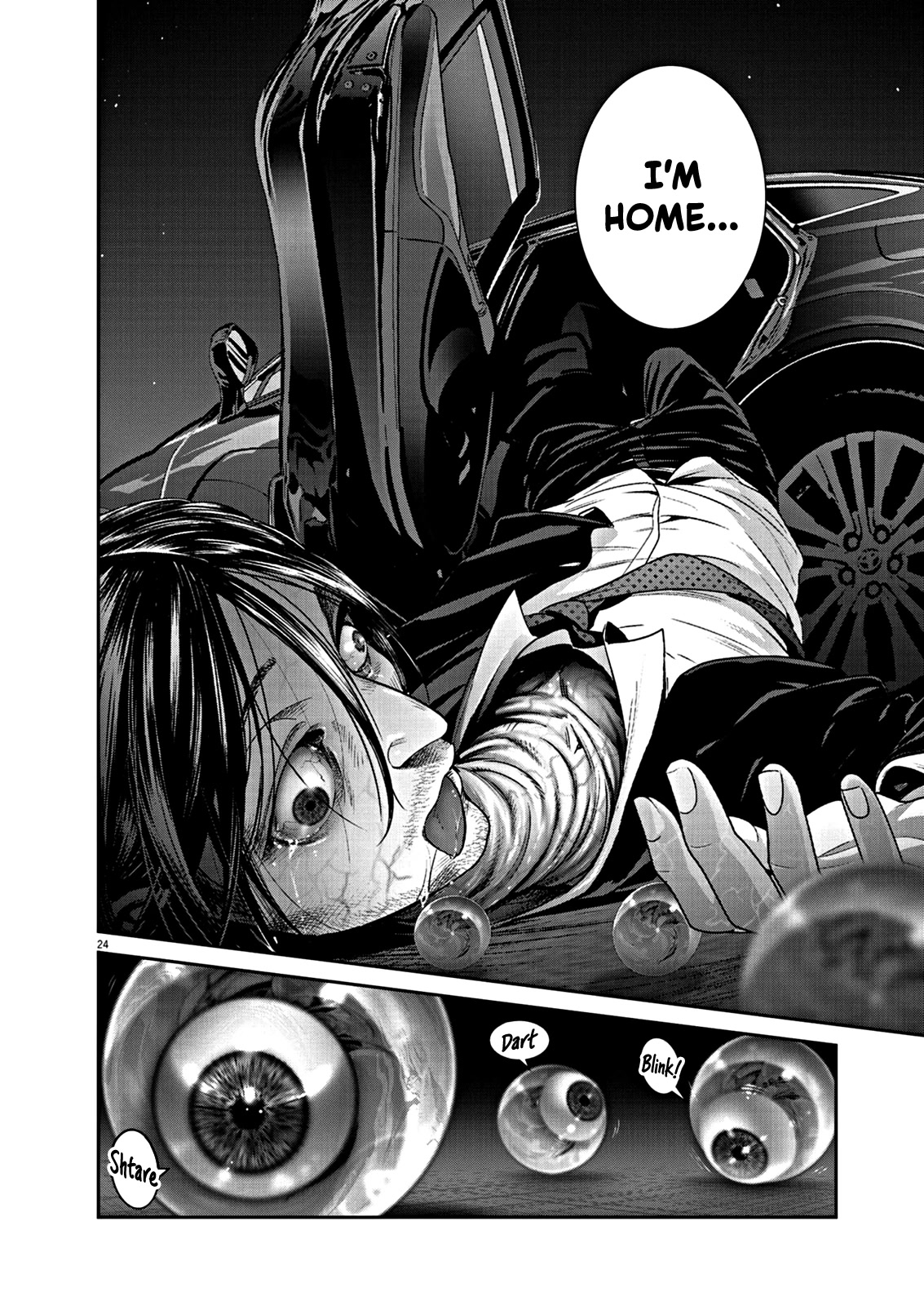 Super Ball Girls Chapter 7 page 25 - Chapter 7: "Welcome Back" "I'm Home"