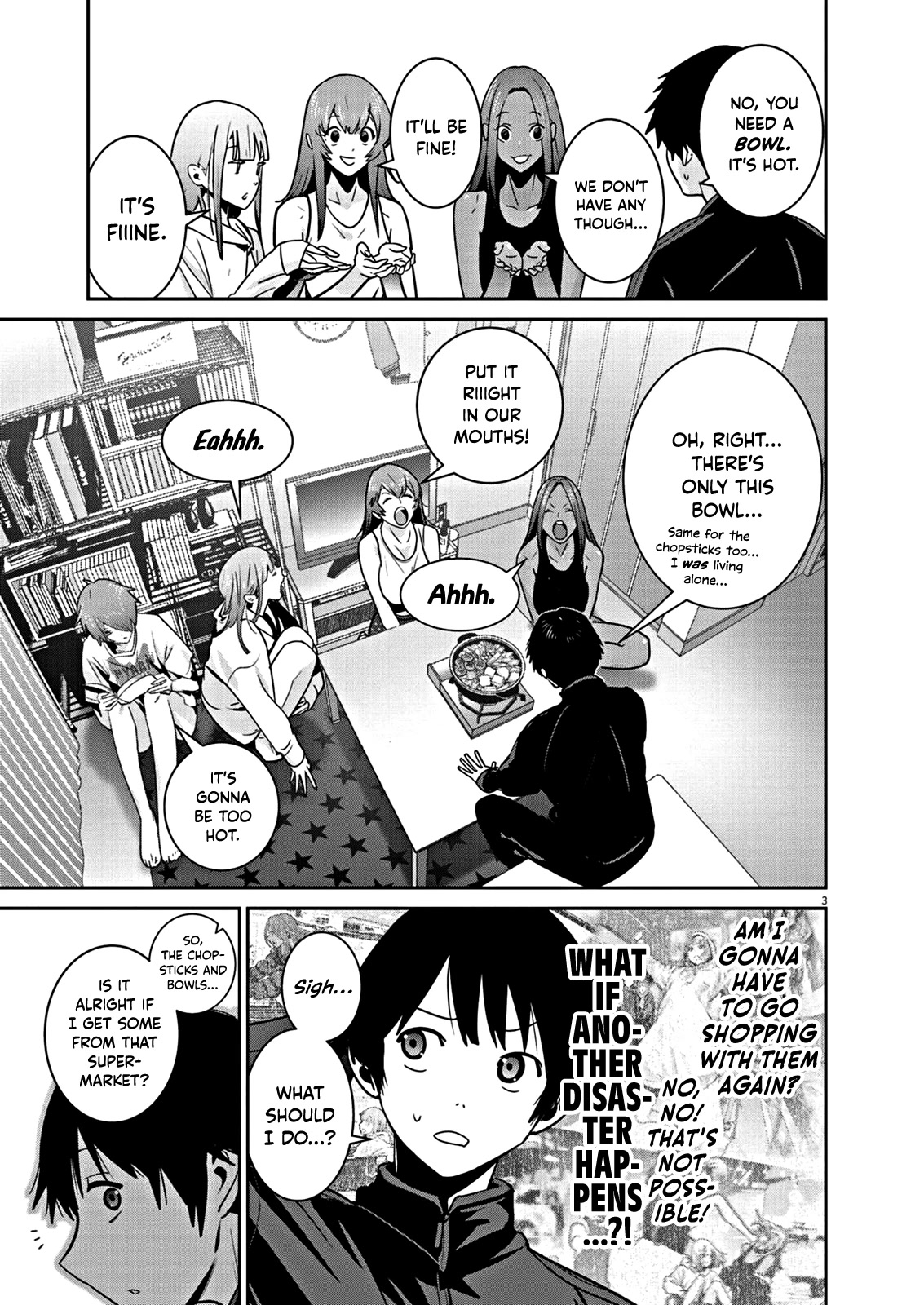 Super Ball Girls Chapter 7 page 4 - Chapter 7: "Welcome Back" "I'm Home"