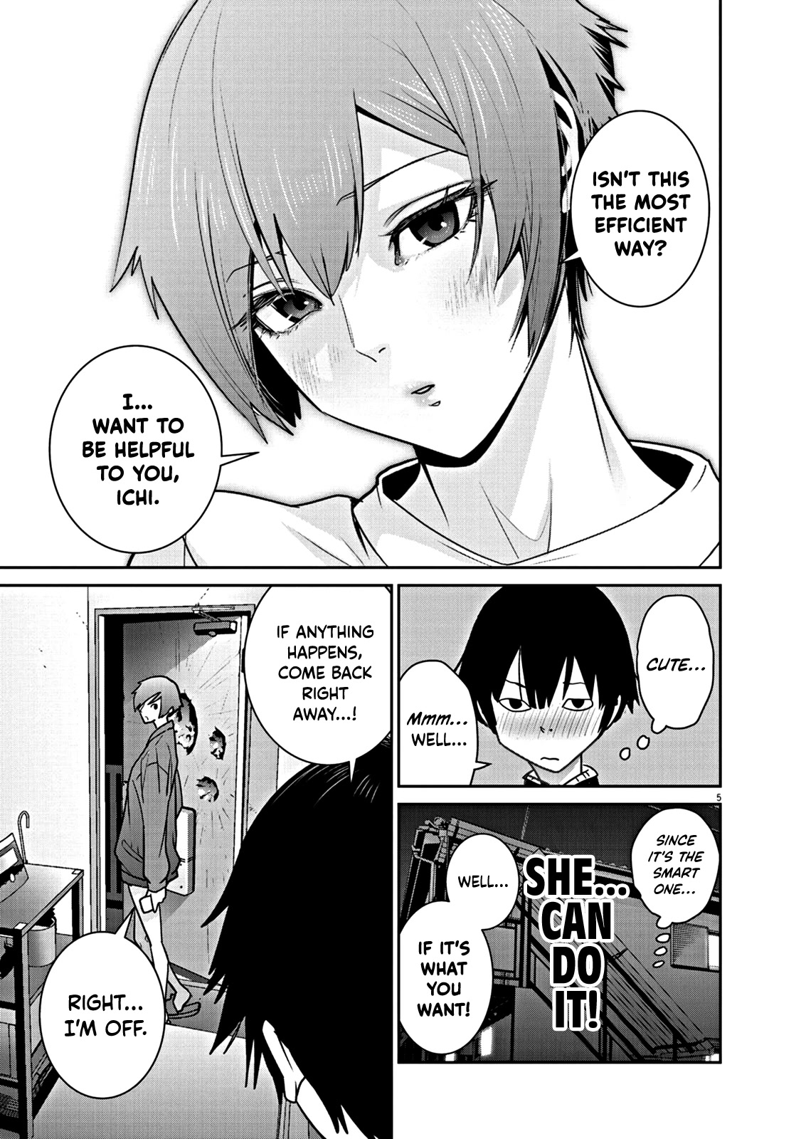 Super Ball Girls Chapter 7 page 6 - Chapter 7: "Welcome Back" "I'm Home"