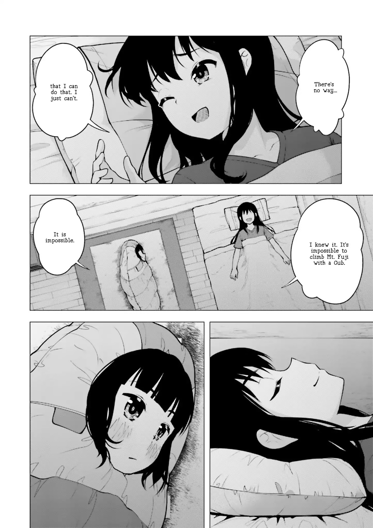 Super Cub Chapter 10 page 10 - Chapter 10: Baka Mitai "So Stupid"