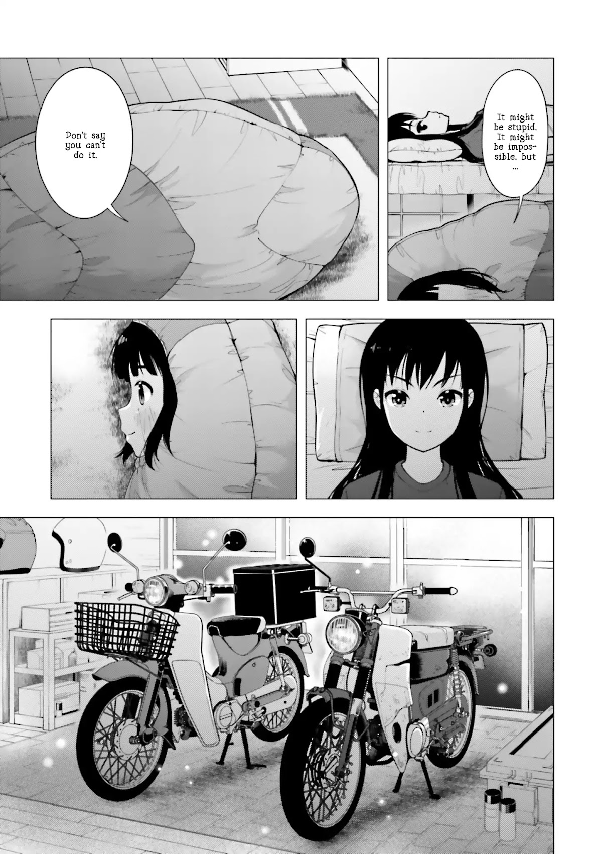 Super Cub Chapter 10 page 11 - Chapter 10: Baka Mitai "So Stupid"