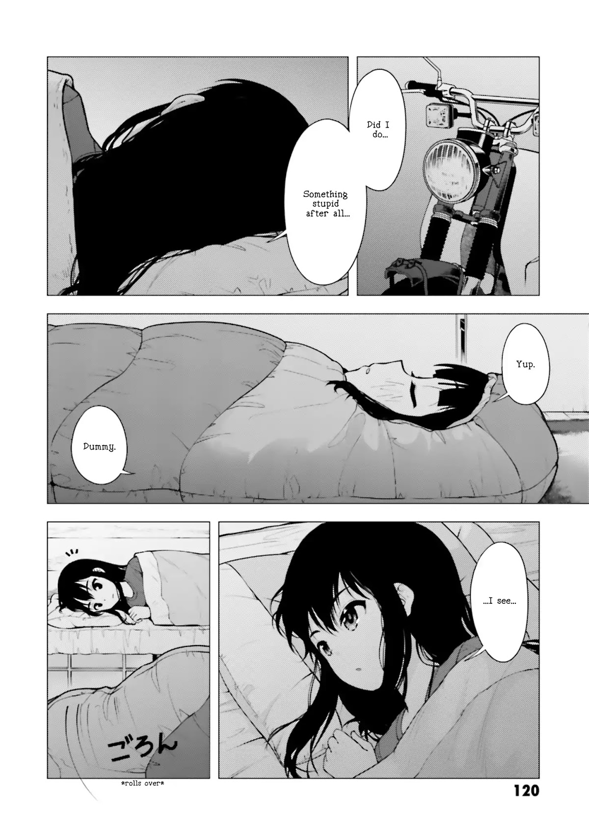 Super Cub Chapter 10 page 8 - Chapter 10: Baka Mitai "So Stupid"