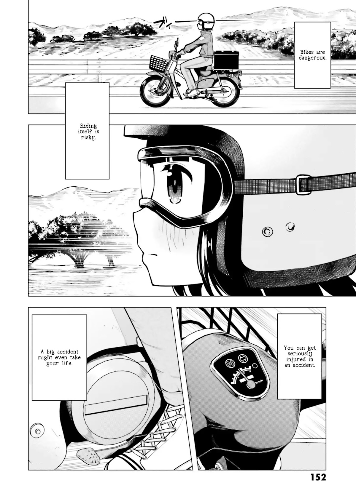 Super Cub Chapter 11 page 22 - Chapter 11: Shuugaku Ryokou "Field Trip"