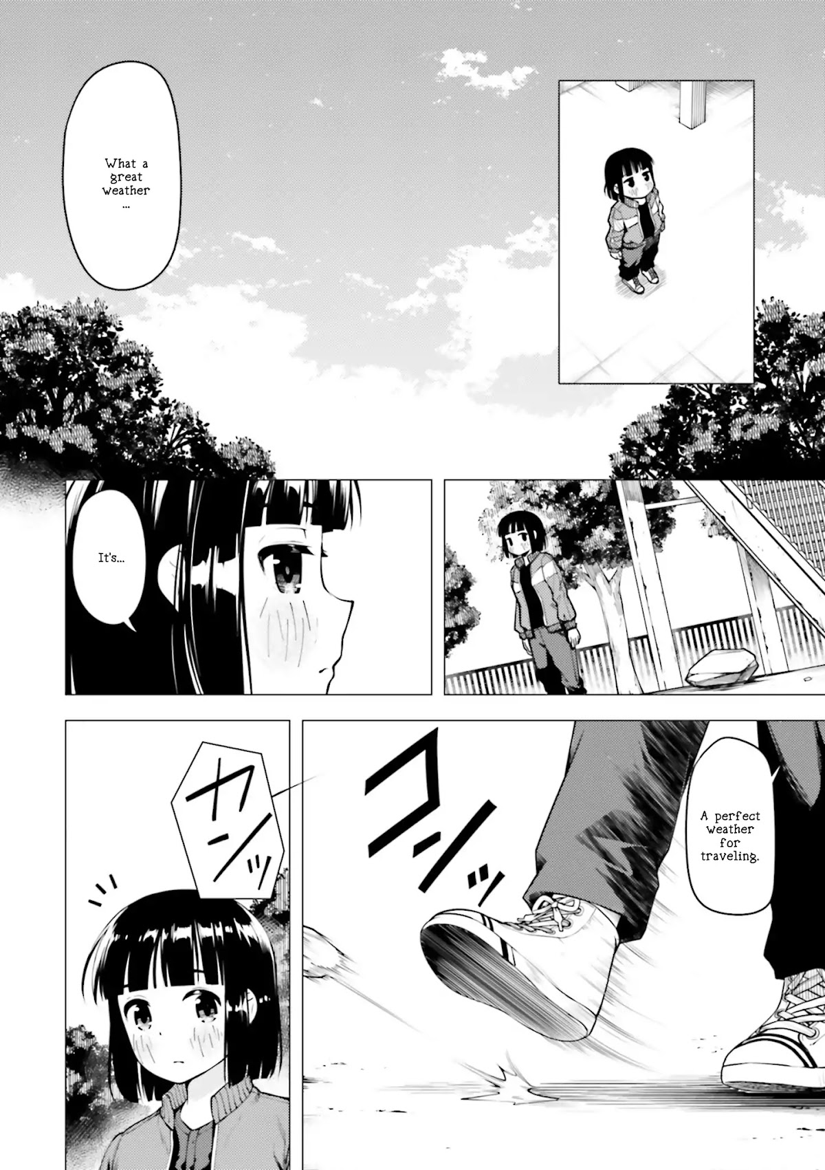 Super Cub Chapter 11 page 8 - Chapter 11: Shuugaku Ryokou "Field Trip"