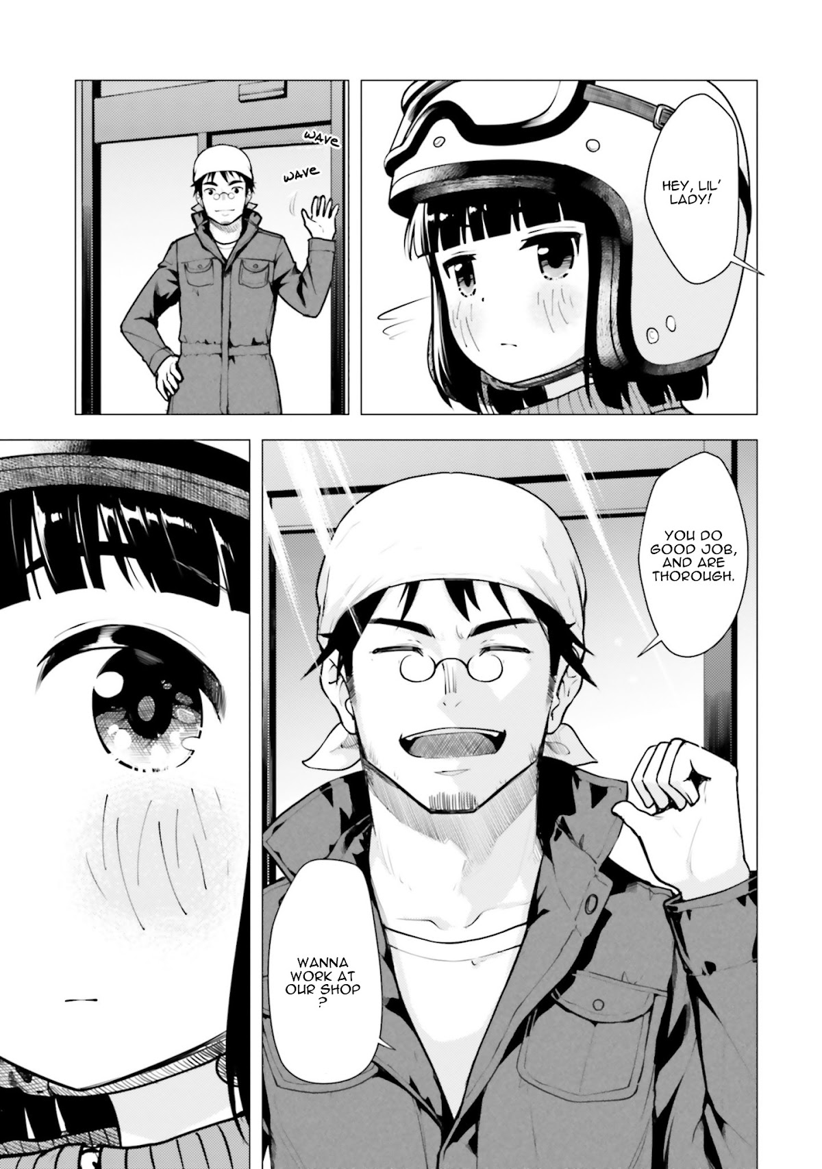 Super Cub Chapter 12 page 27 - Chapter 12: Hitodasuke "Helping Out"
