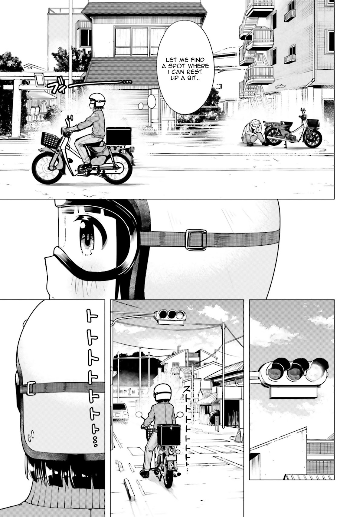 Super Cub Chapter 12 page 9 - Chapter 12: Hitodasuke "Helping Out"