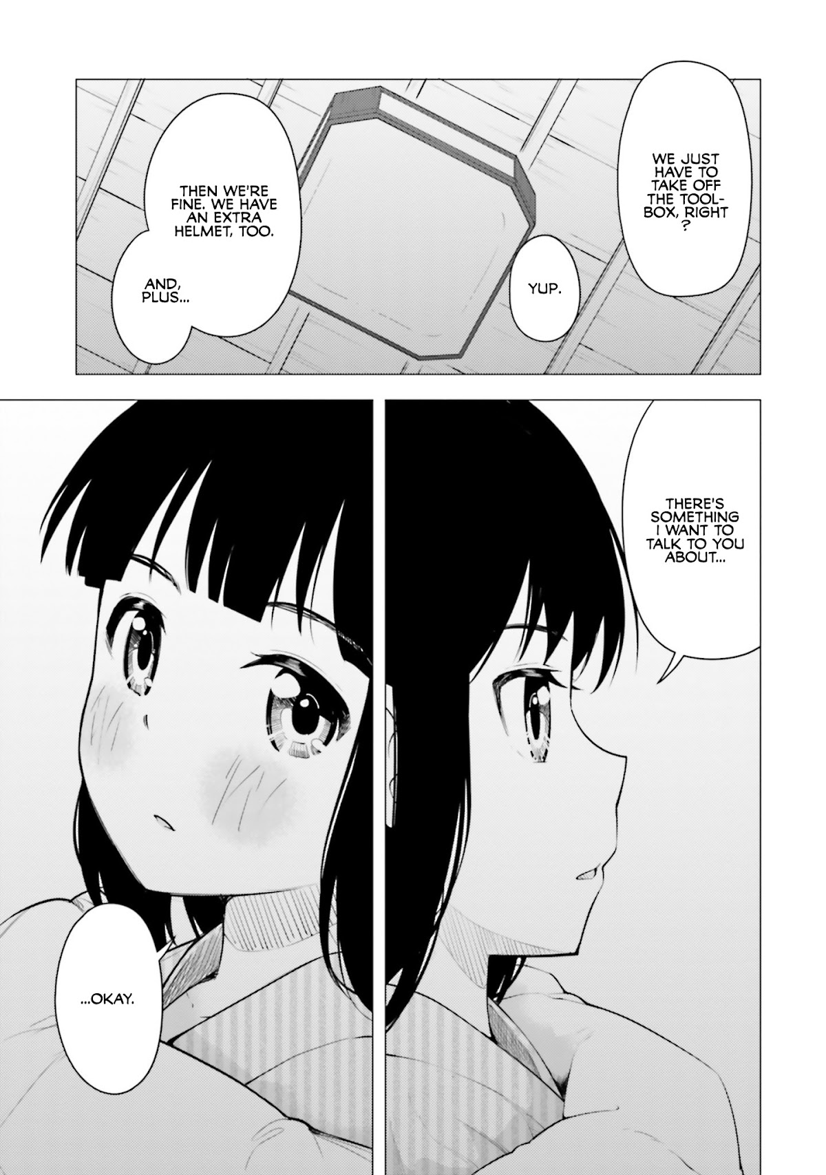 Super Cub Chapter 14 page 9 - Chapter 14: Watashi no Cub "My Cub"